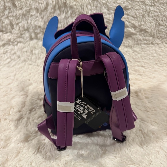 Stitch Loungefly Halloween Spooky Stories Witch Mini Backpack Purse NWT - Picture 4 of 6